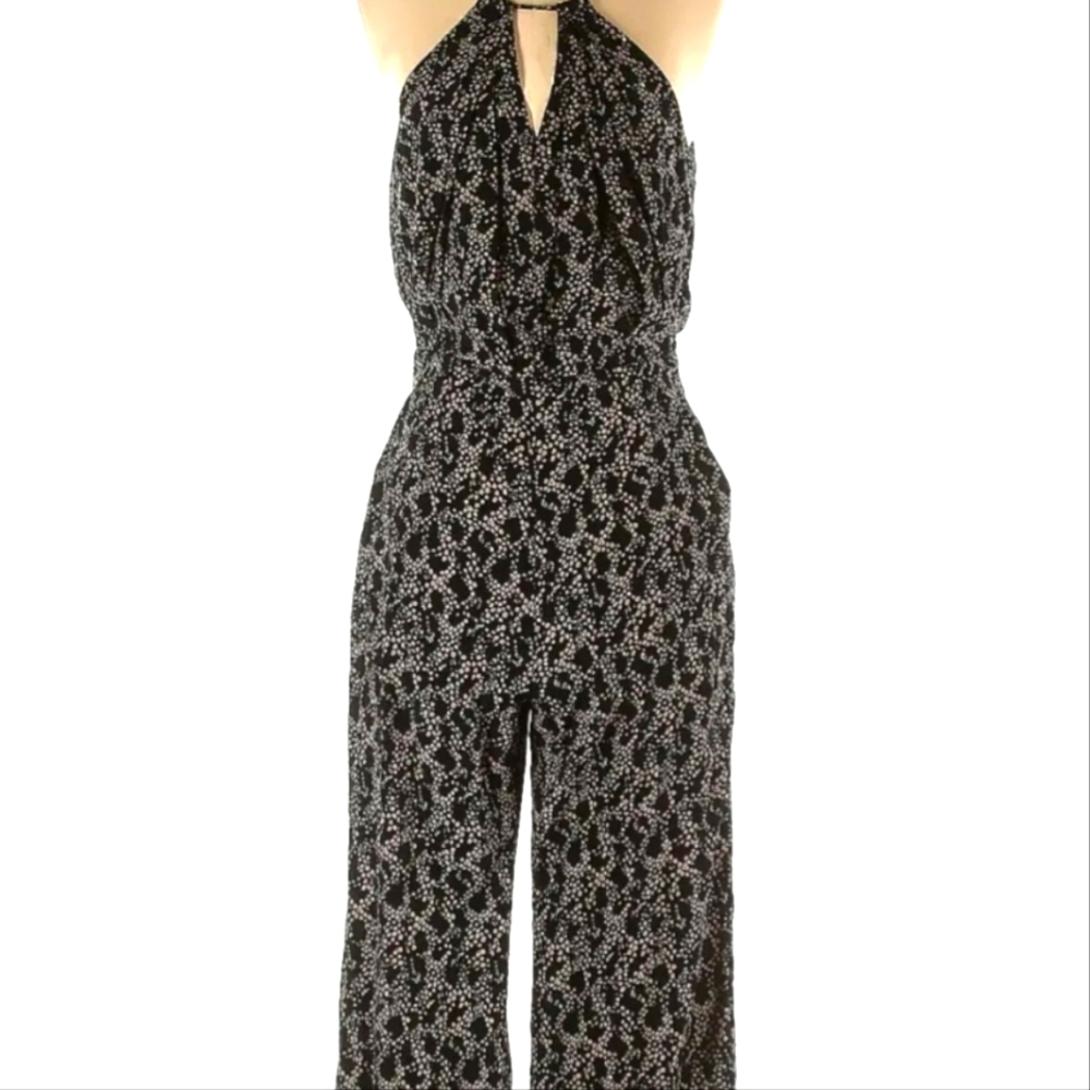 Banana Republic Halter Sleeveless Side Zipper Jumpsuit Size 4